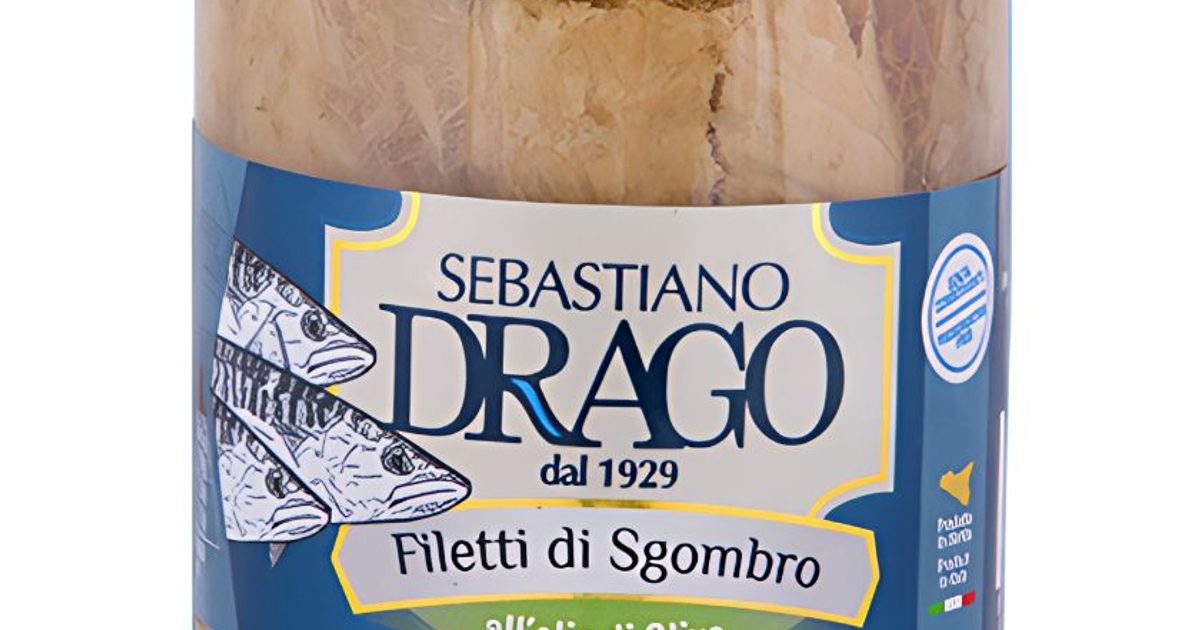 Drago - Vasi Filetti di Sgombro all'olio di oliva da 200g